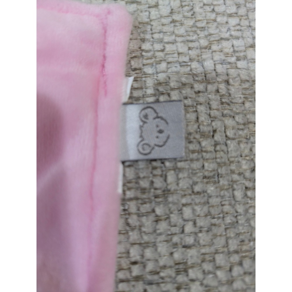 Koala Baby Pink Snowman‎ Baby Security Blanket Lovey Plush Hat Carrot Nose 12x12 - Picture 2 of 3